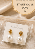 Dreamy pearl earring