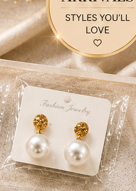Dreamy pearl earring