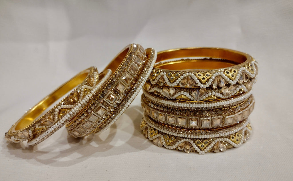 Modern Tribal Bangle Stack