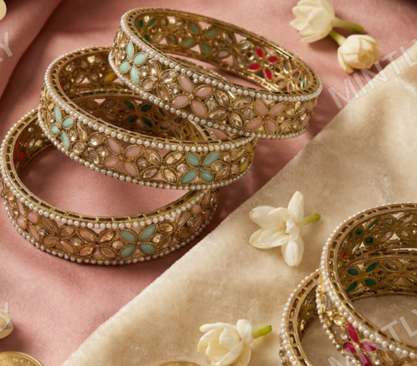 Multicolor Mirror Bangle