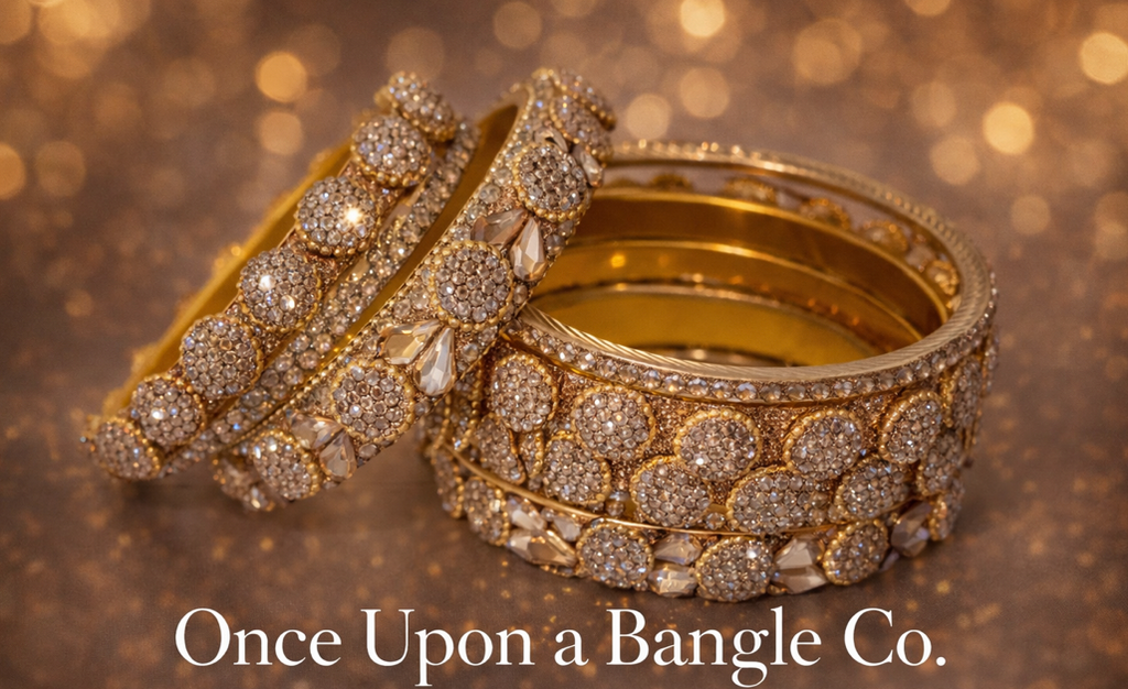 Bold Studded Bangle Stack
